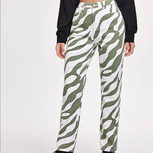 Zebra pants